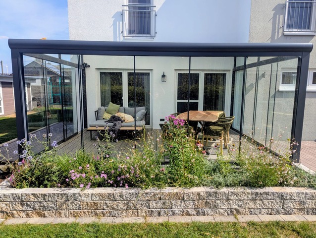 Einblick in einen Privatgarten, den ich mitgestaltet habe